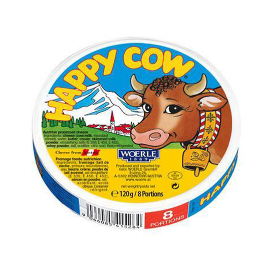 Happy Cow Sliced Portion Cheese 140gm