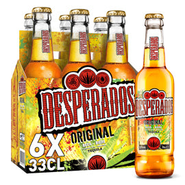 DESPERADOS TEQUILA BEER 330ML 6S