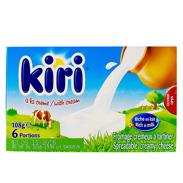 Kiri Cream Cheese 6 Portion 108gm